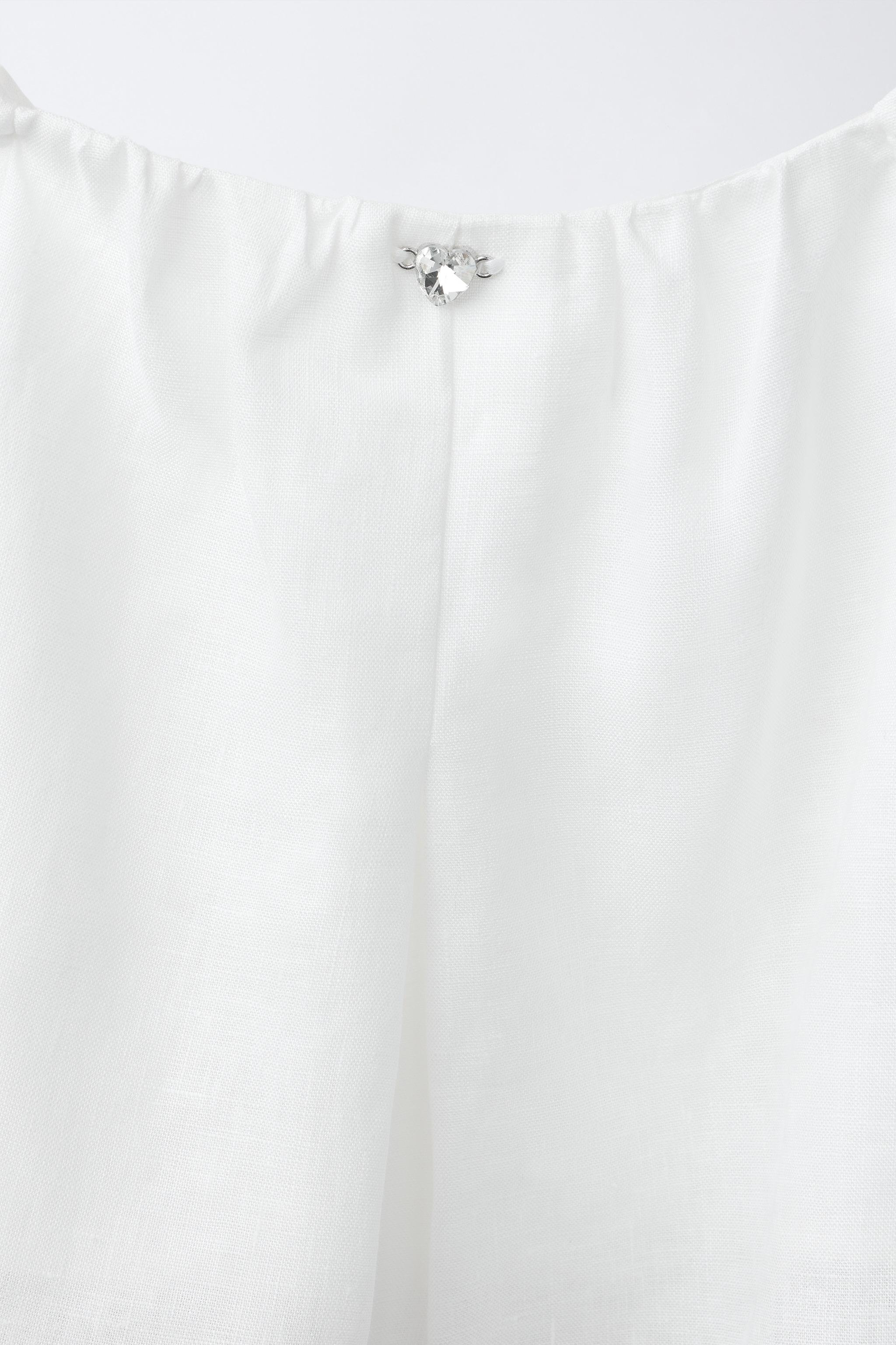 TOP LIN CŒUR BIJOU
